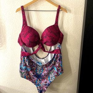 One piece swimsuit. New without tag.